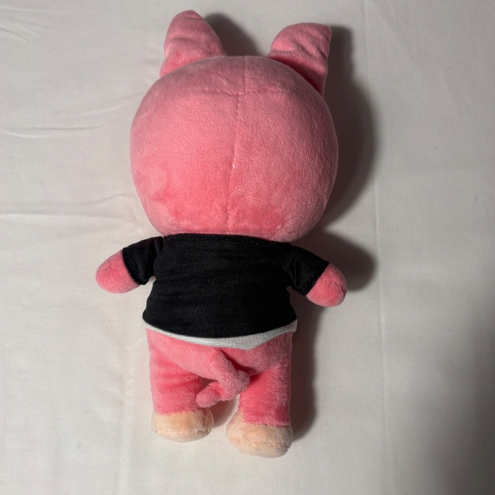 Stray Kids Changbin Skzoo Dwaekki Original Size Official Plush Pink Toy - Picture 4 of 4